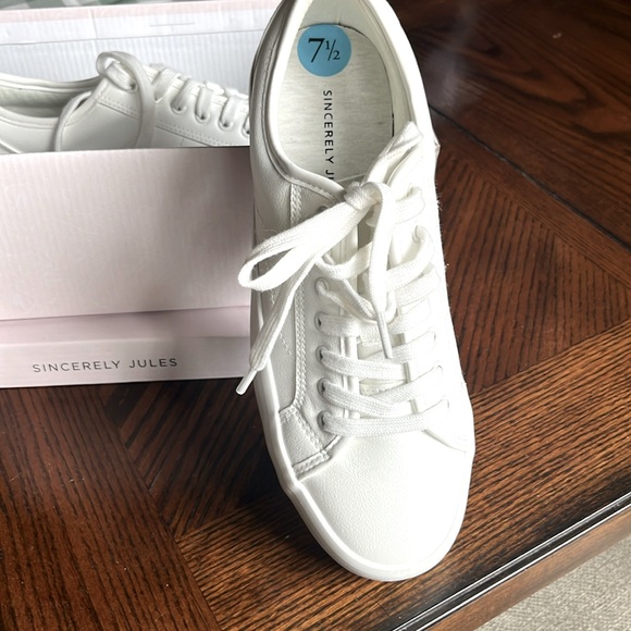 Sincerely Jules size 7.5 white - Picture 1 of 4
